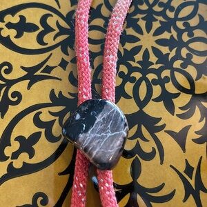 Vintage Rope & Stone Western Bolo Tie